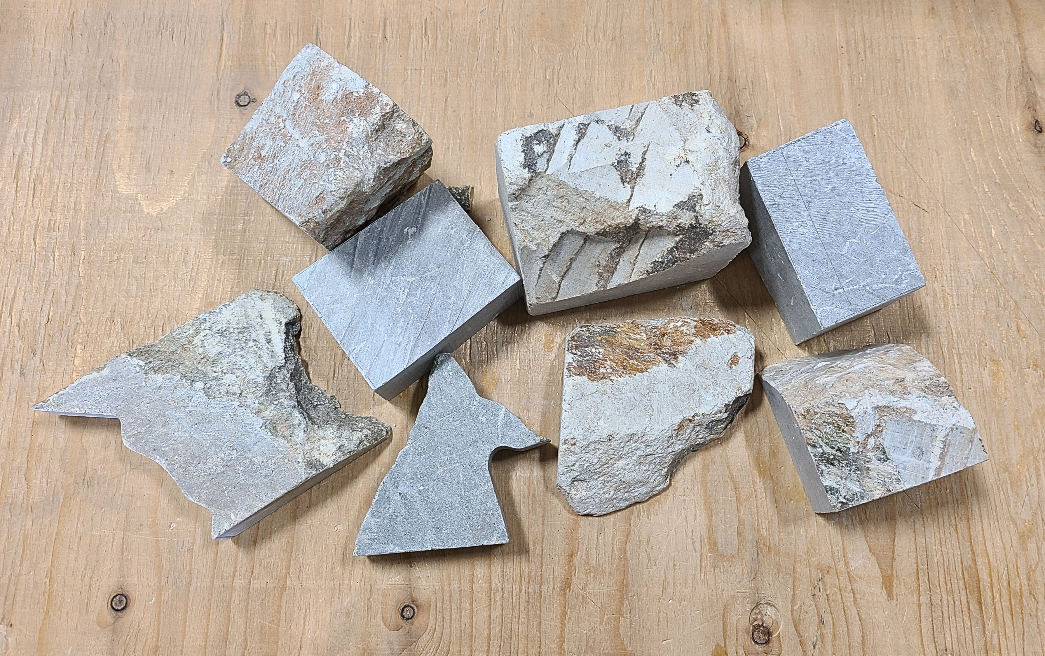 Soapstone Blocks 10 lbs Assorted