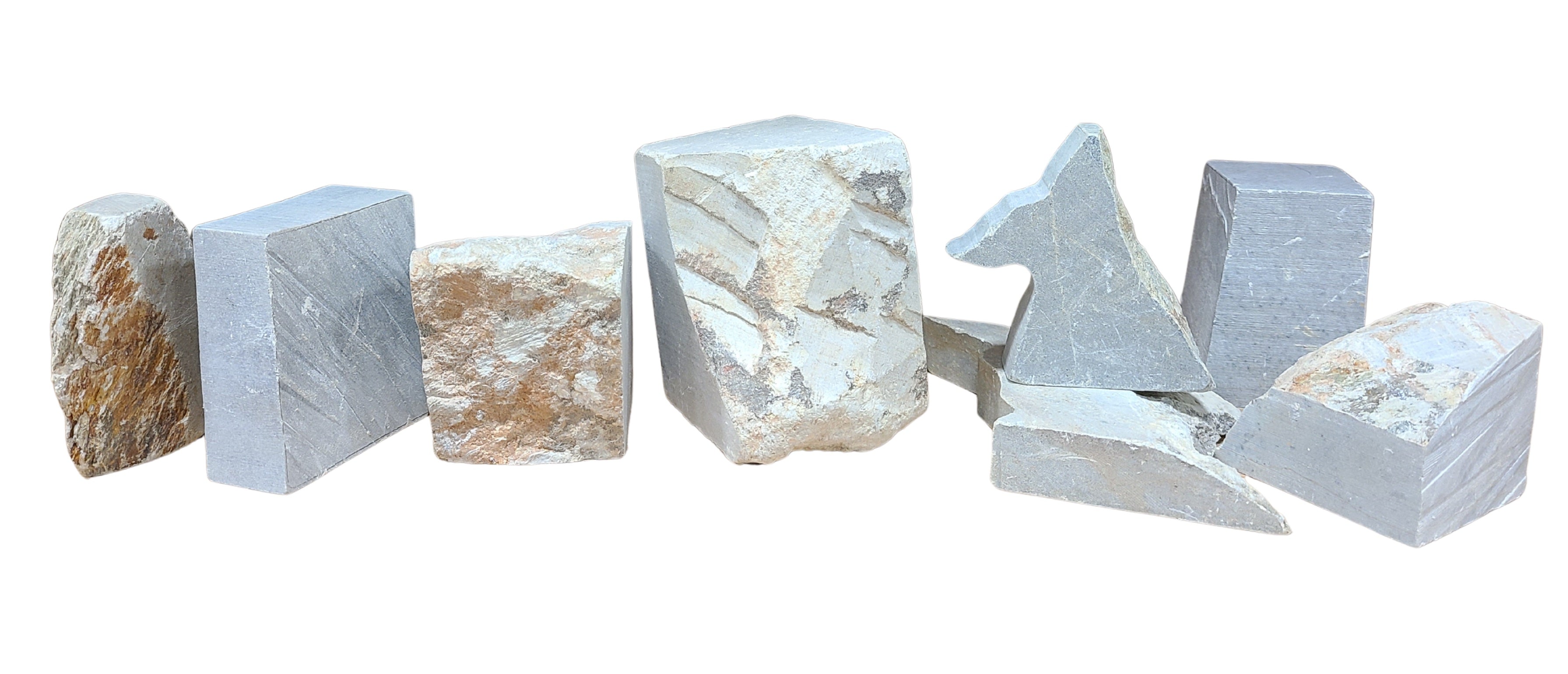 Soapstone Blocks 10 lbs Assorted