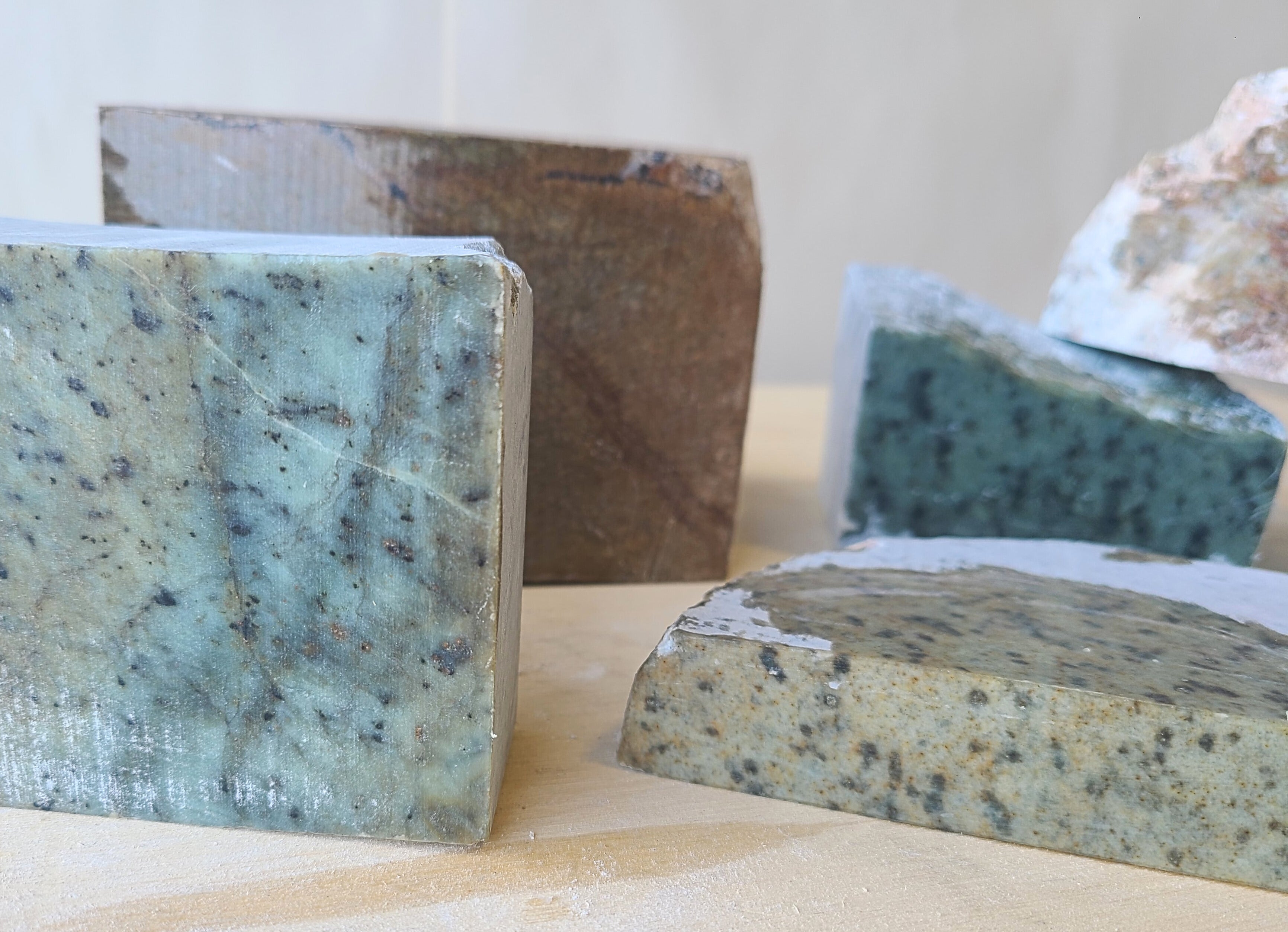 Soapstone Blocks 15 lbs Assorted