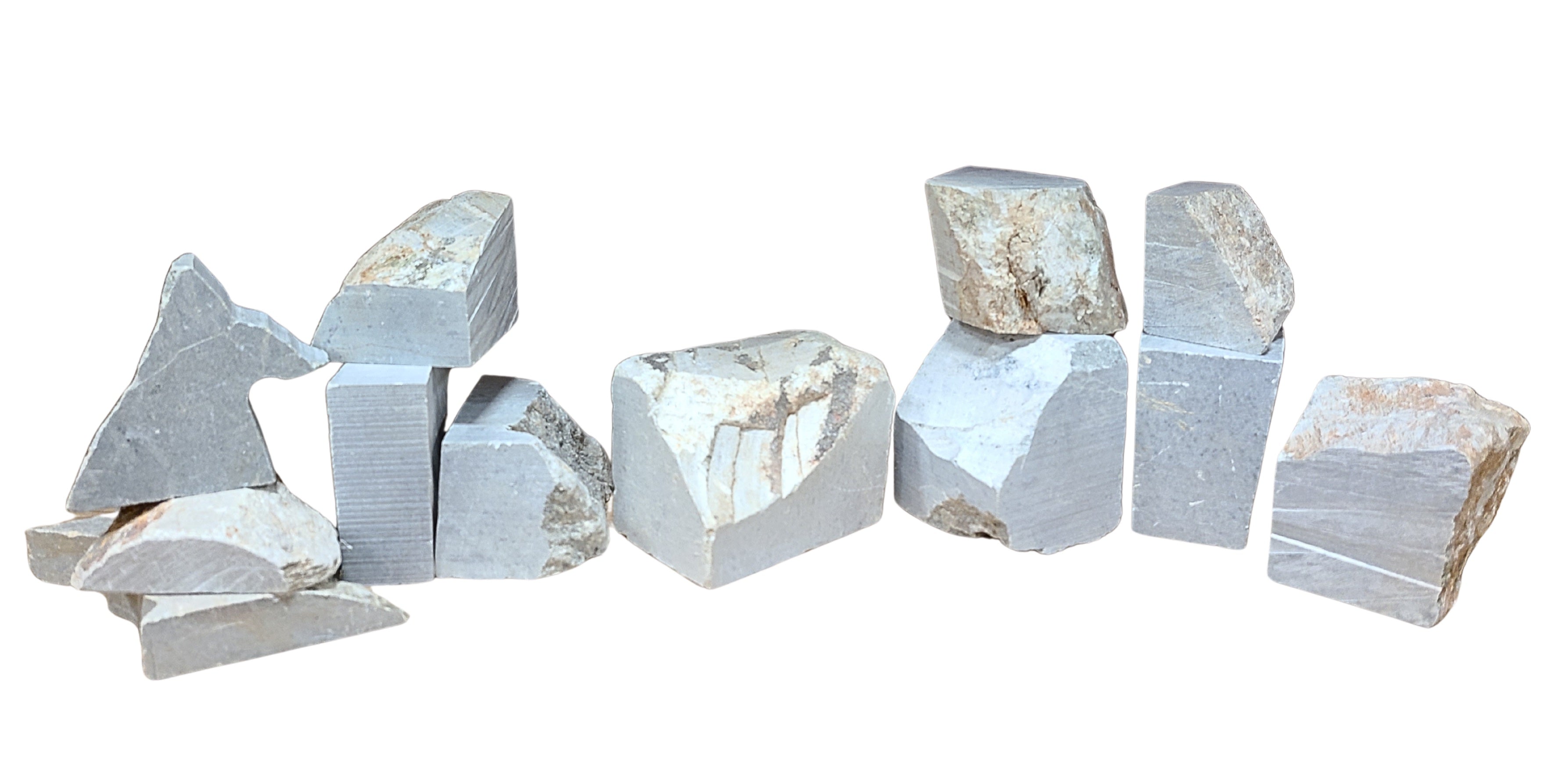 Blocos de Pedra-sabão Sortidos 15 lb