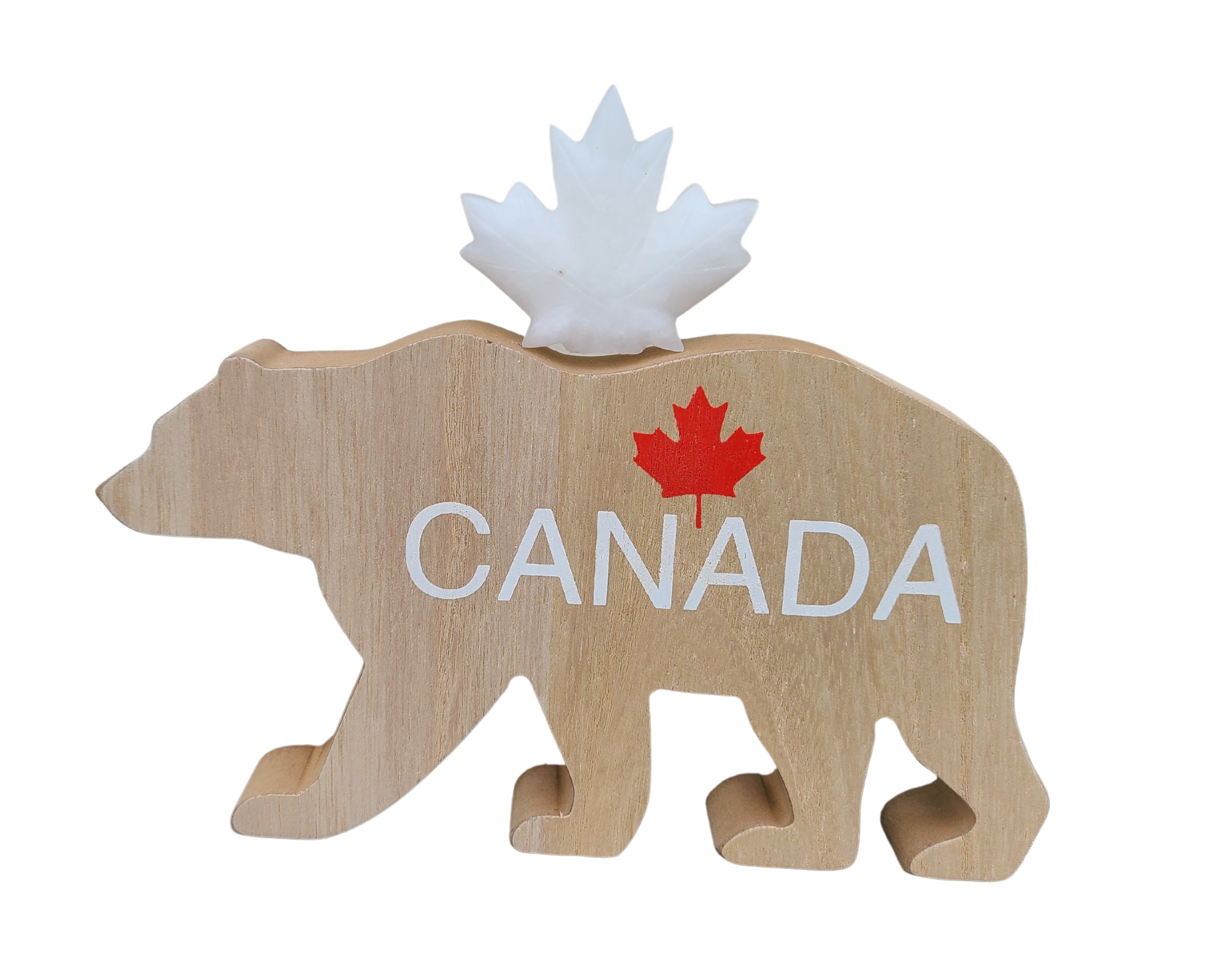Maple Leaf Alabaster Carving Project