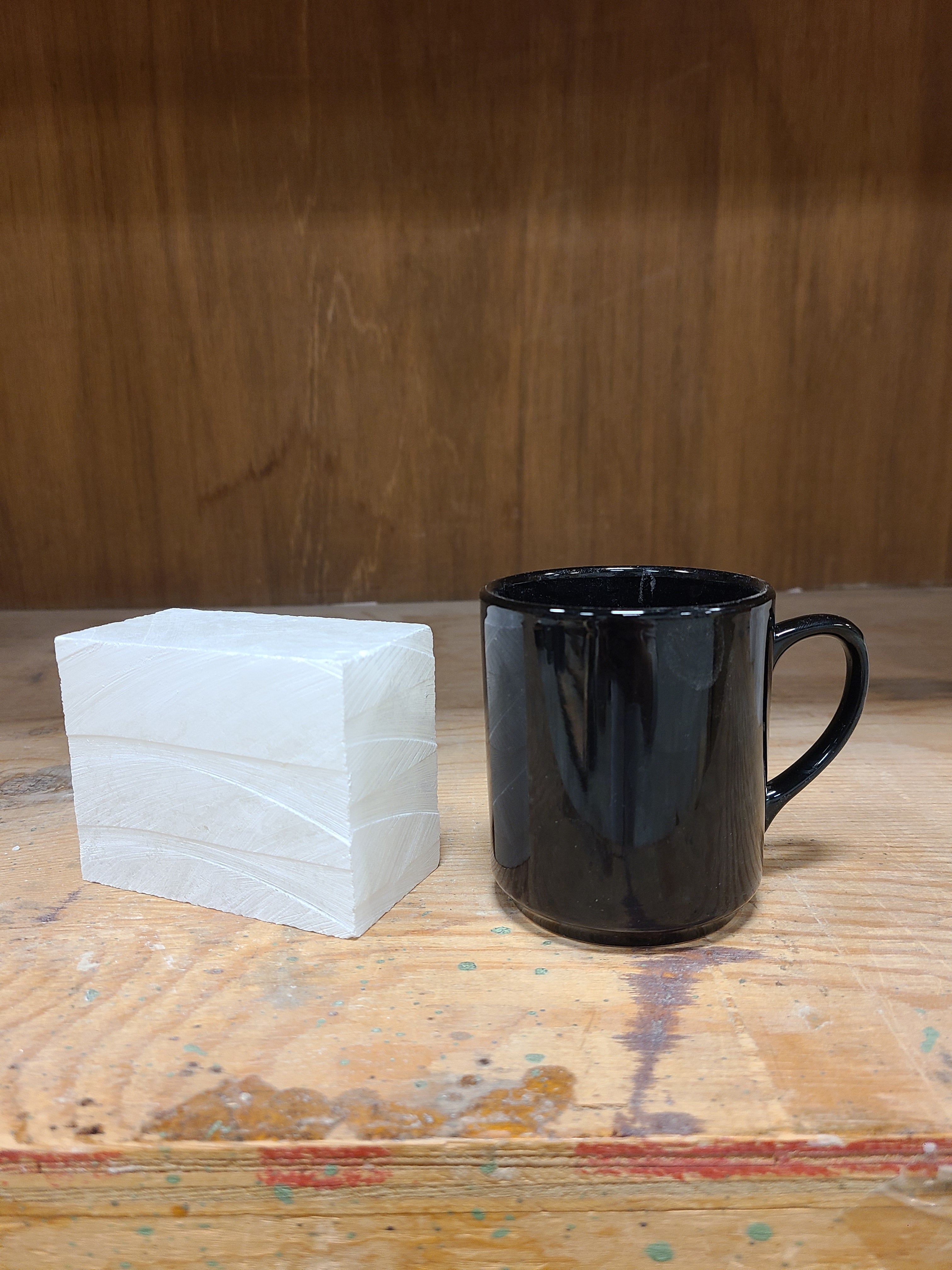 Bloco Premium de Alabastro 4" x 3" x 2"