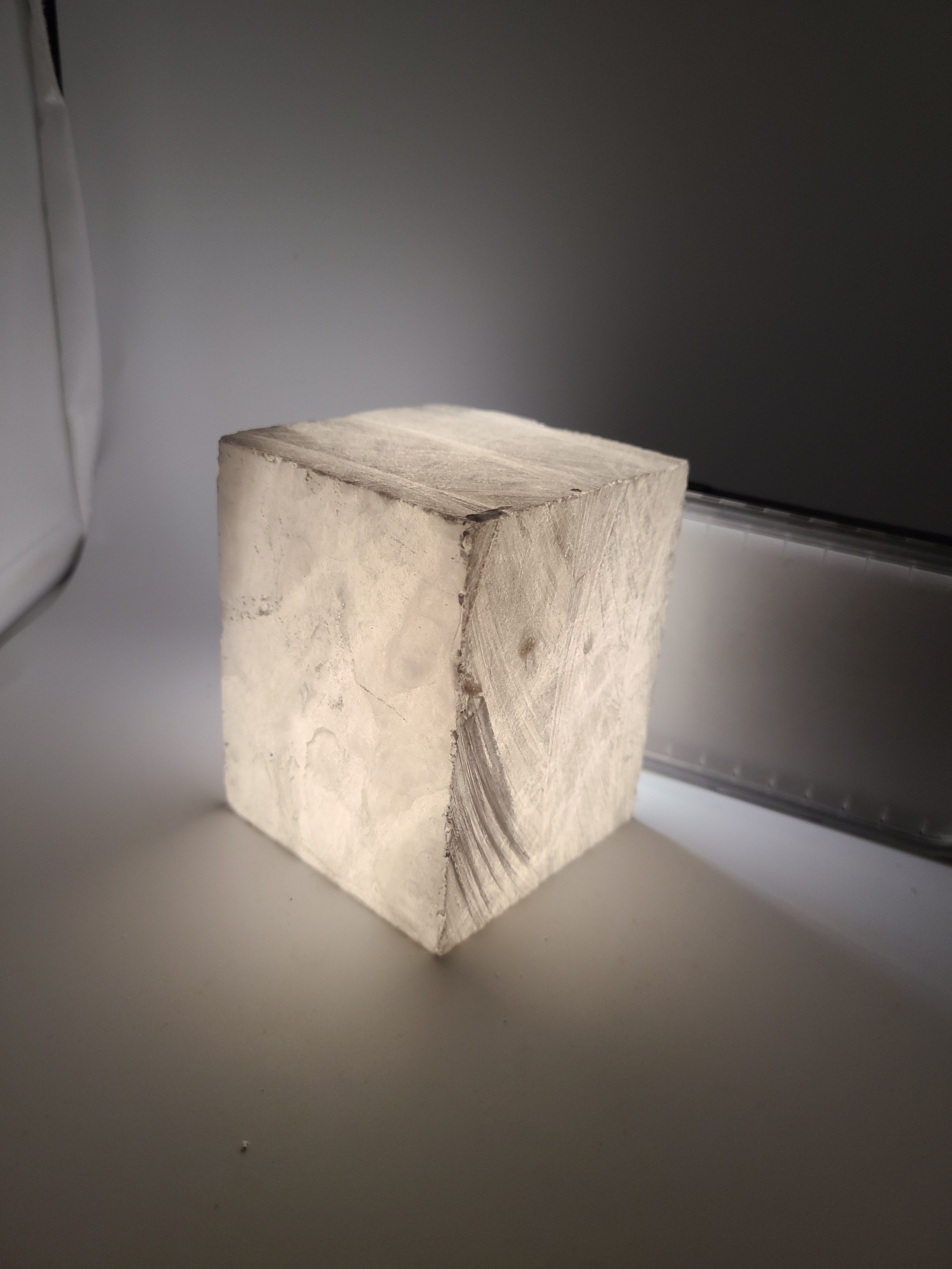 Bloco Premium de Alabastro 4" x 3" x 3"
