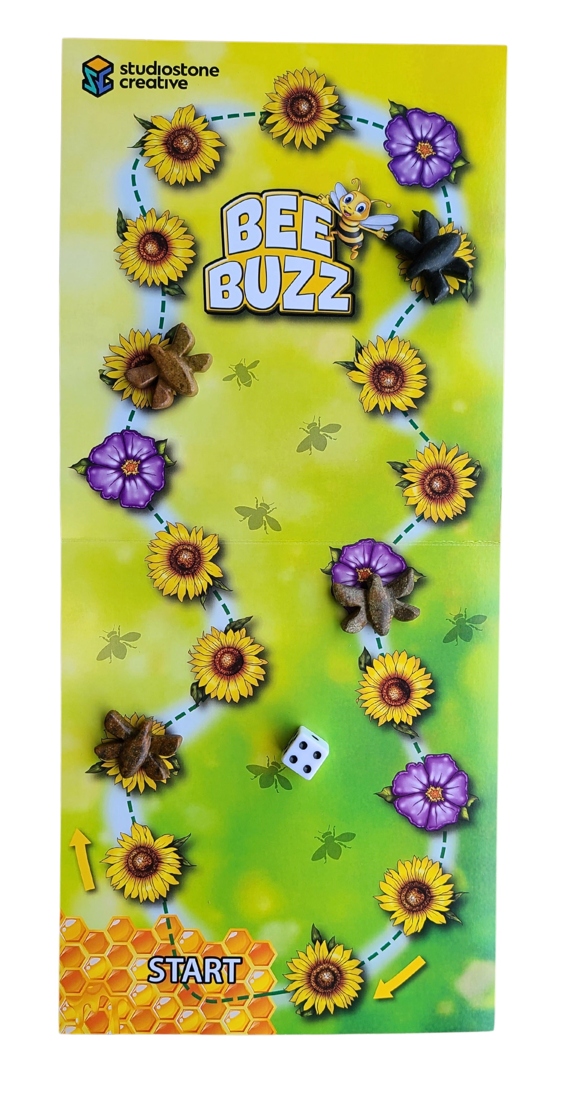Bee Buzz Game - Carve your own soapstone pieces