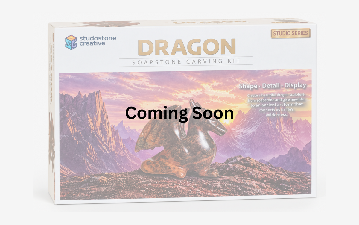 Studio Series Dragon Soapstone Carving Kit (Coming Soon)