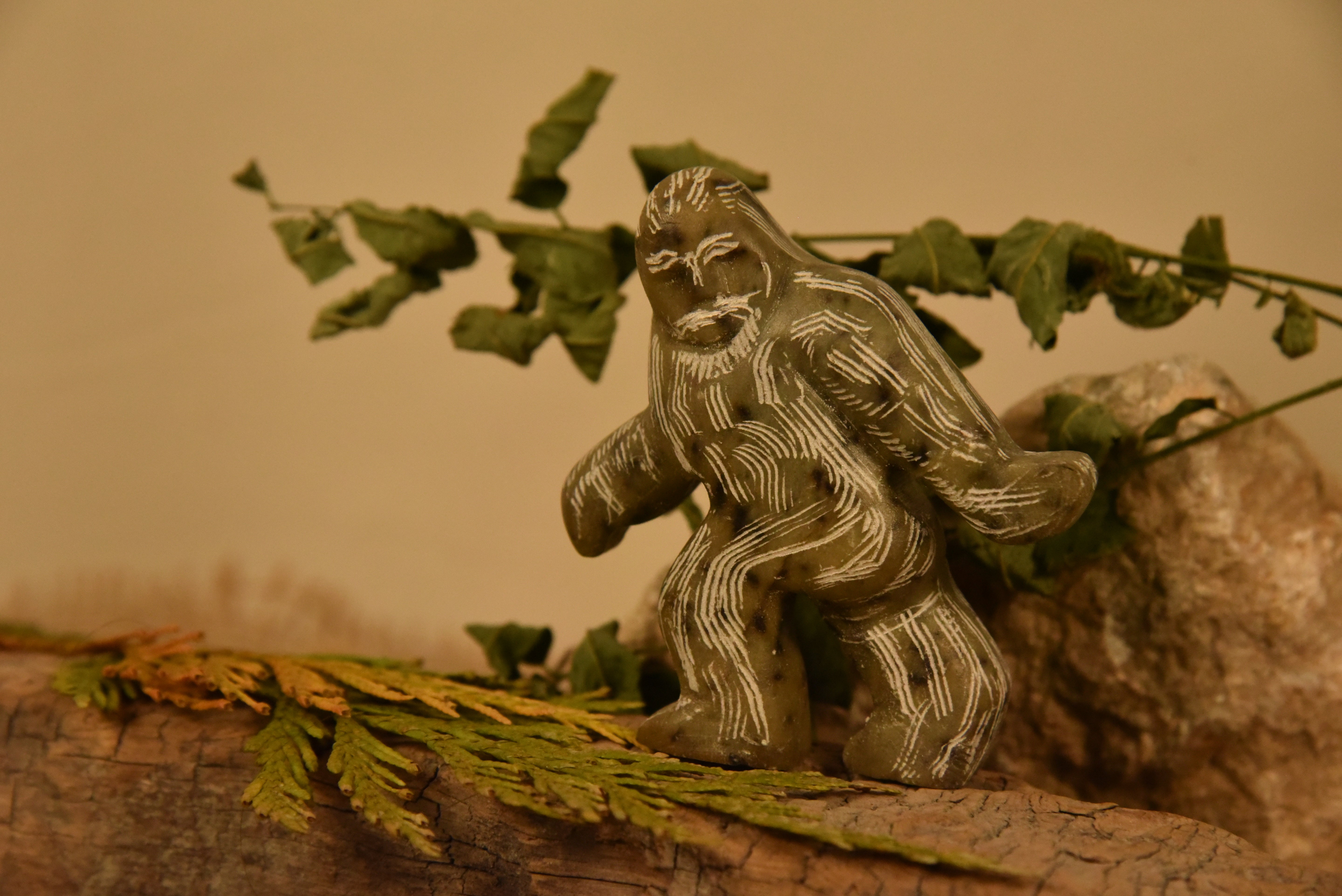 Bigfoot Soapstone Carving Kit