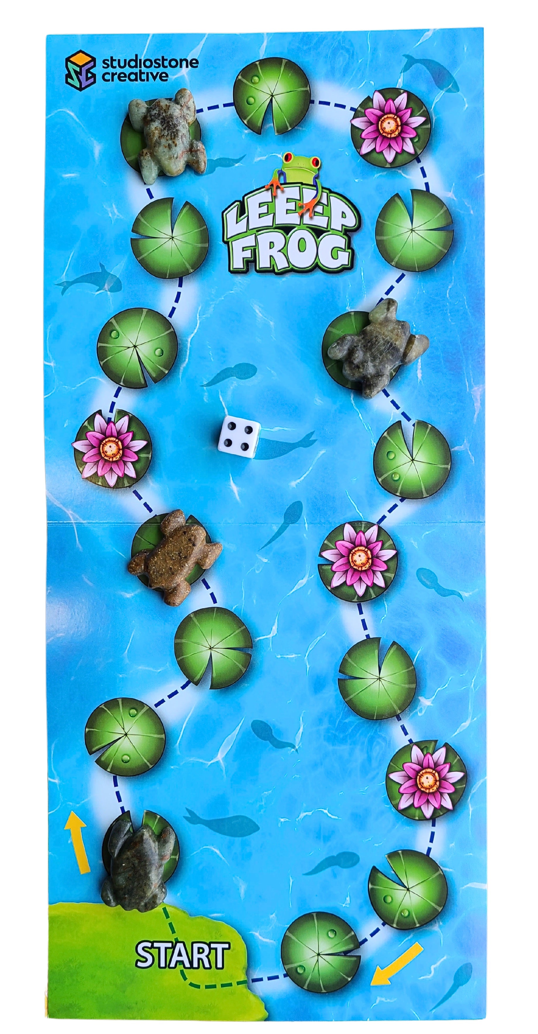Leeep Frog Game - Carve your own soapstone pieces