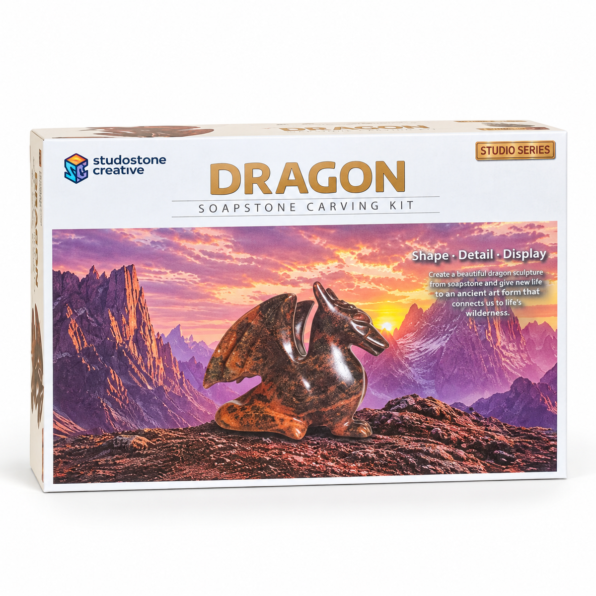 Studio Series Dragon Soapstone Carving Kit (Coming Soon)