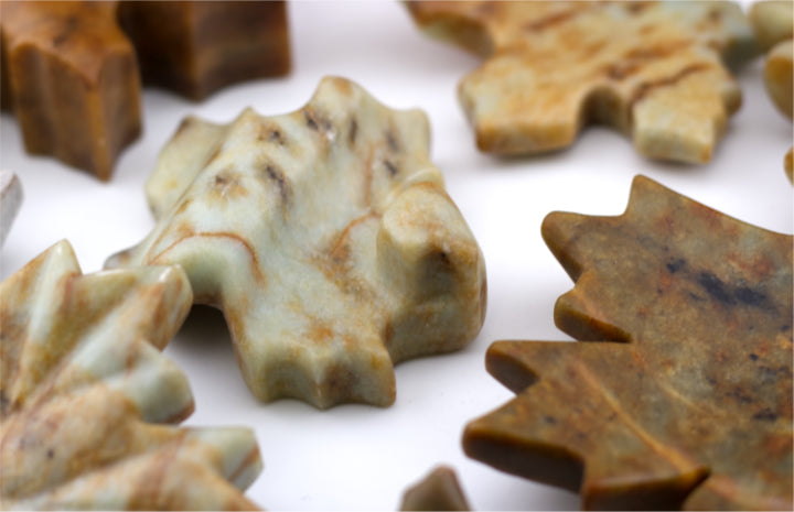 Maple Leaf Soapstone Carving Kit