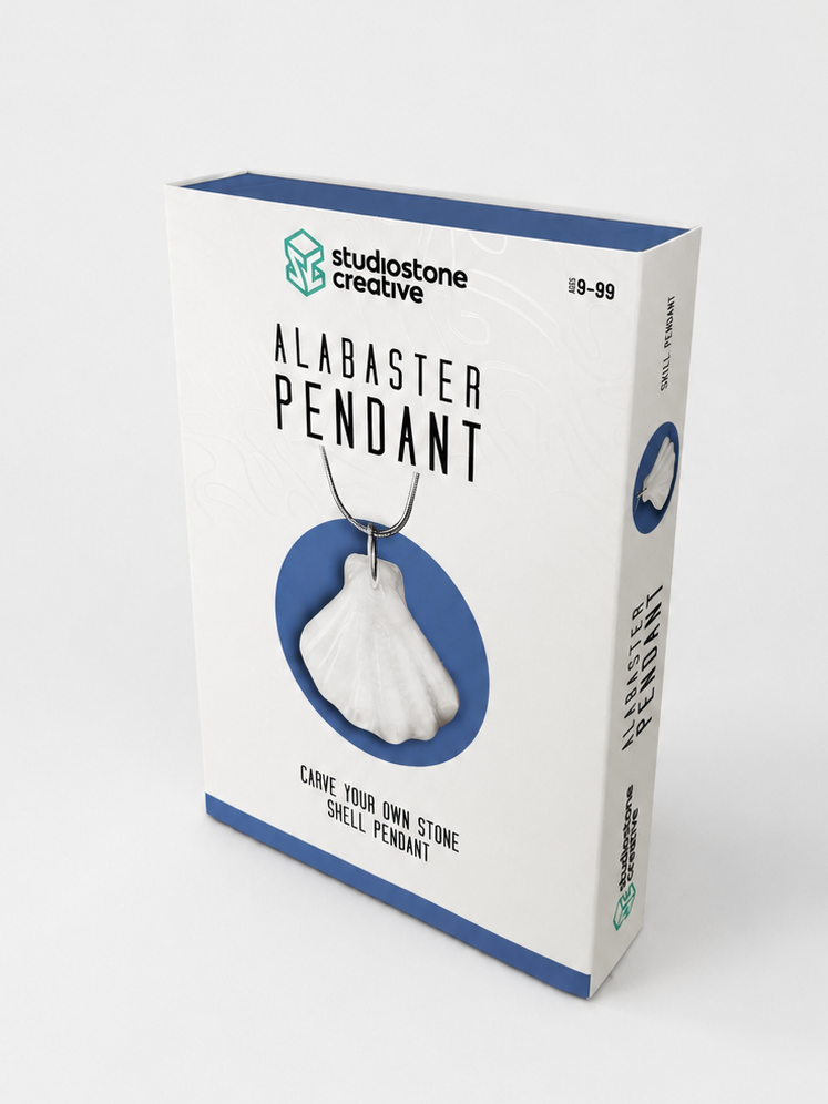 NEW Alabaster Shell Pendant Kit