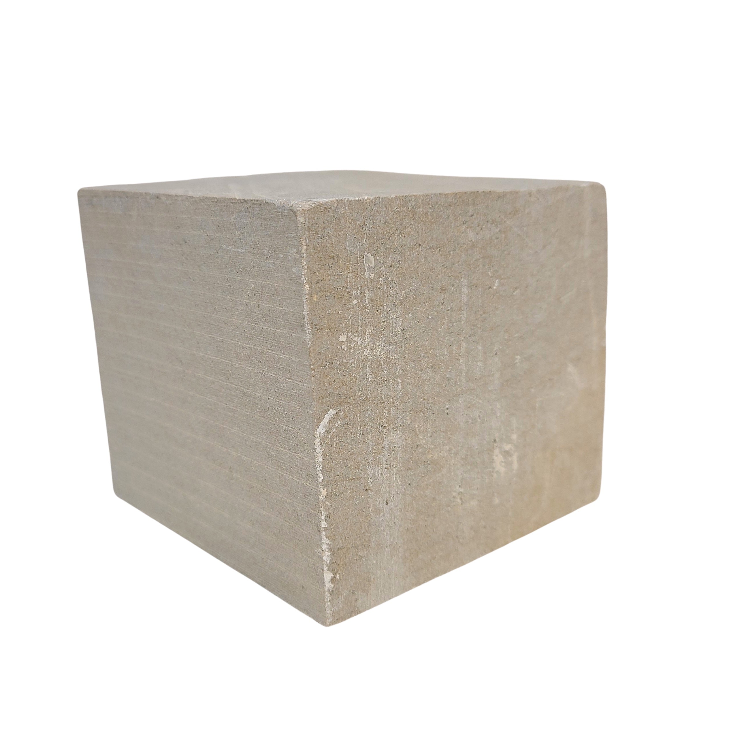 Premium Soapstone Block 3" x 3" x 3"