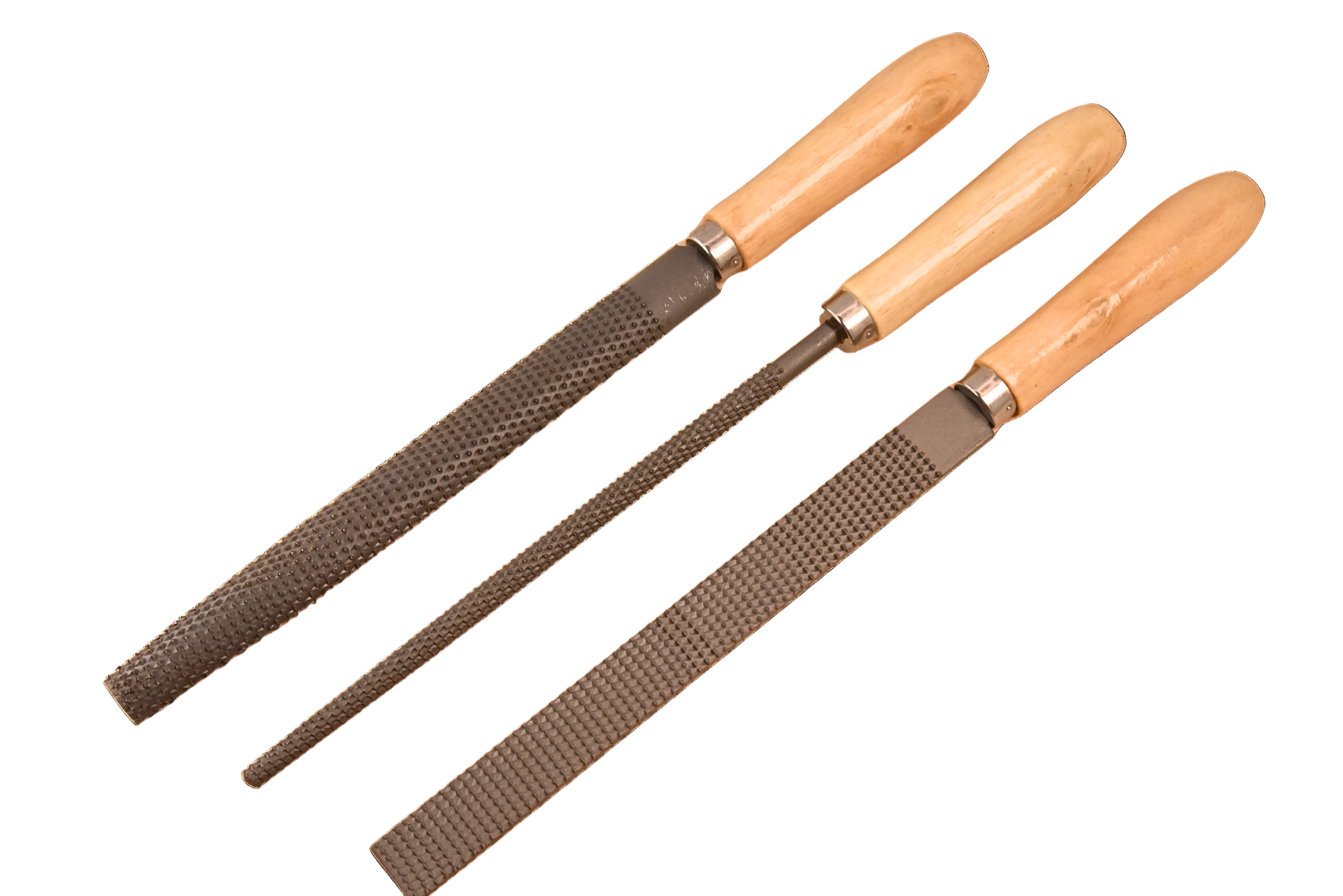 3 Piece 8" Rasp Set for Stone Carving