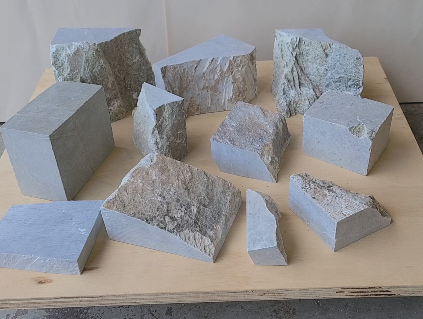 Soapstone Blocks 25 lbs Assorted