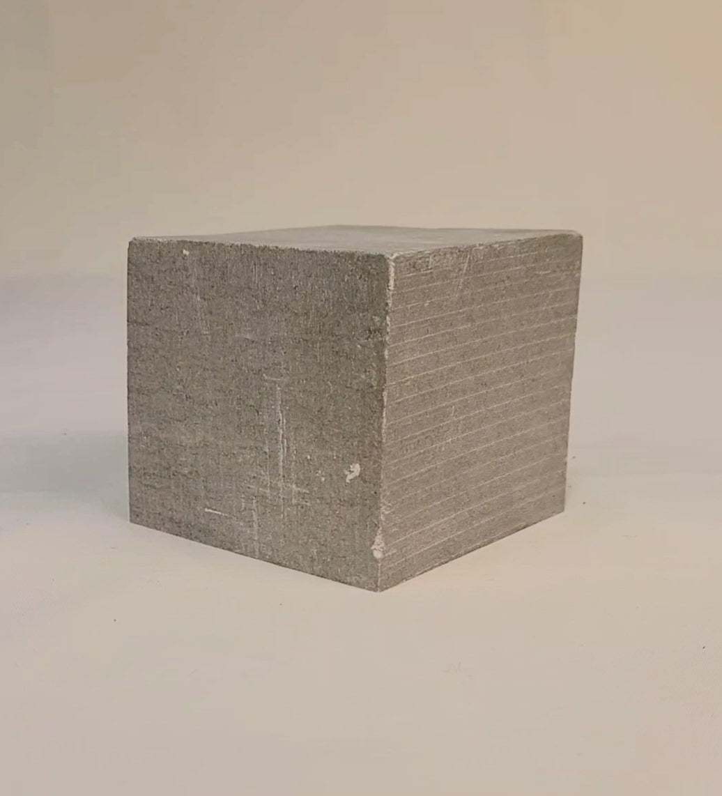 Premium Soapstone Block 3" x 3" x 3"