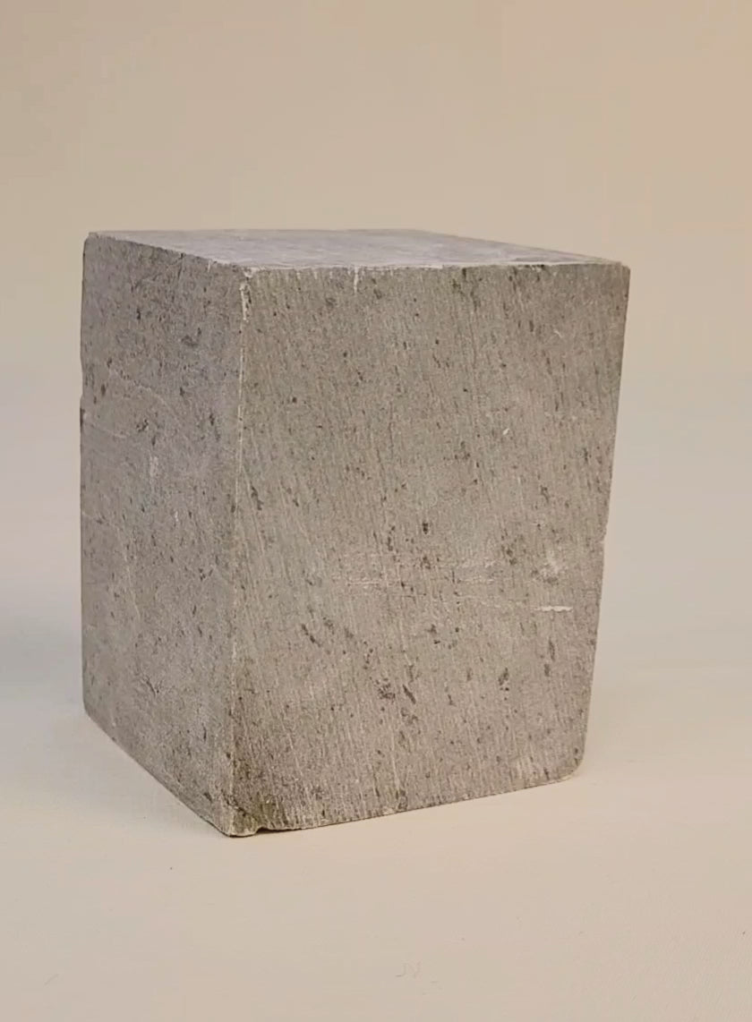 Premium Soapstone Block 2.5" x 2.5" x 4