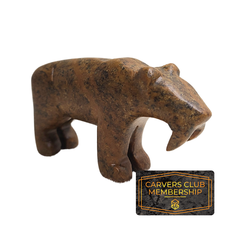 Kit de Escultura – Tigre-dentes-de-sabre