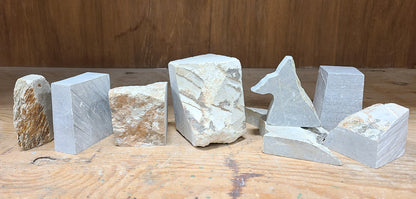 Soapstone Blocks 10 lbs Assorted
