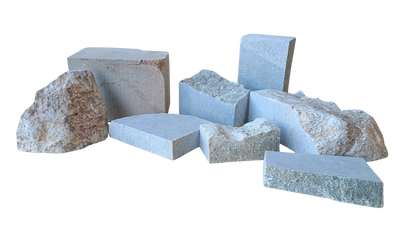 Soapstone Blocks 15 lbs Assorted