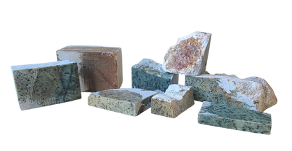 Soapstone Blocks 15 lbs Assorted