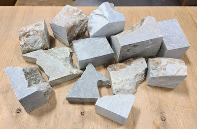 Blocos de Pedra-sabão Sortidos 15 lb