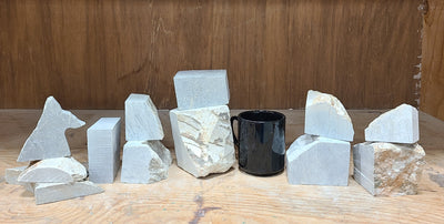 Blocos de Pedra-sabão Sortidos 15 lb