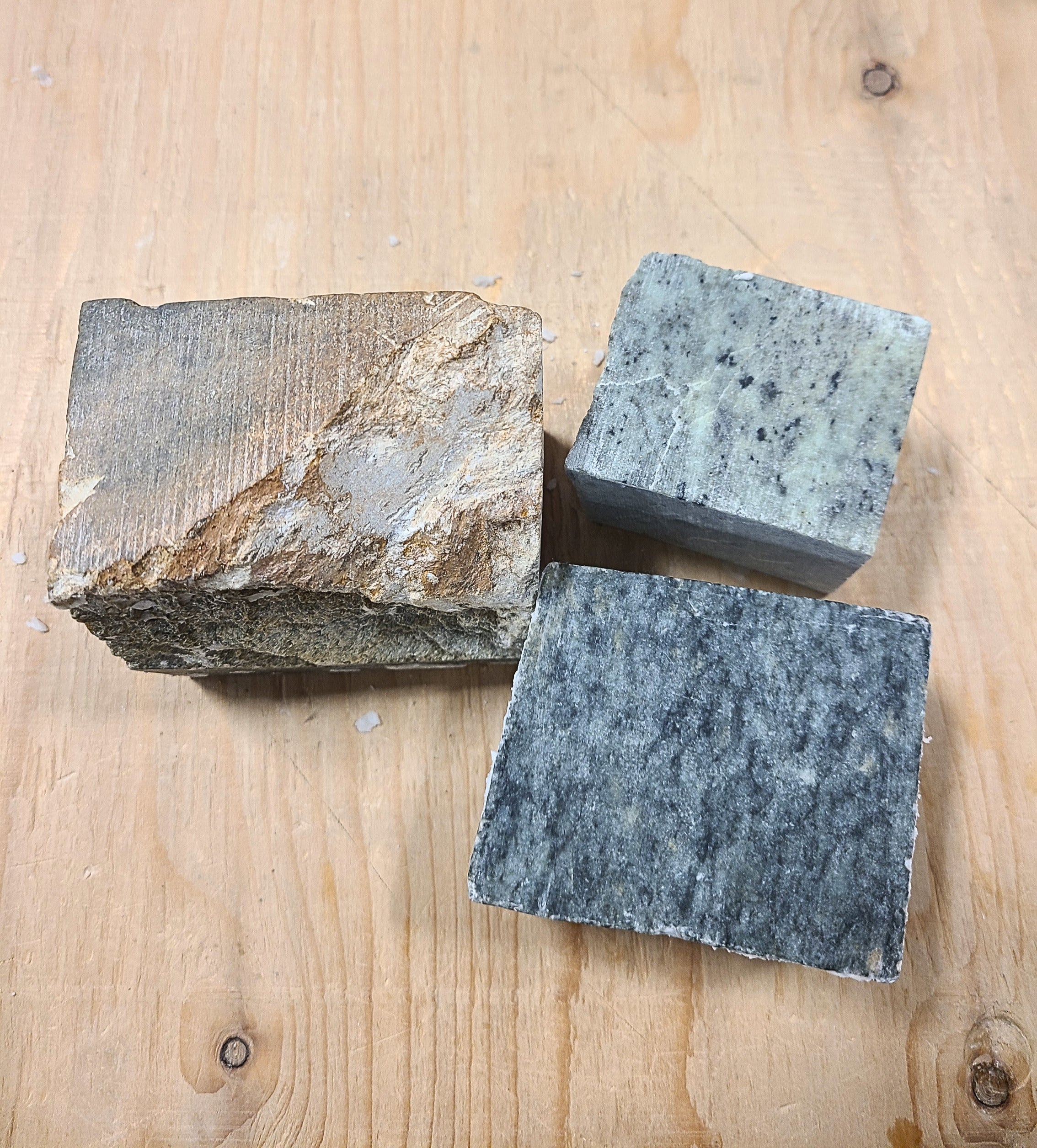 Soapstone Blocks 10 lbs Assorted