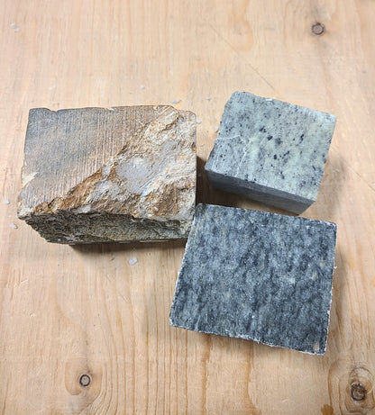 Soapstone Blocks 10 lbs Assorted