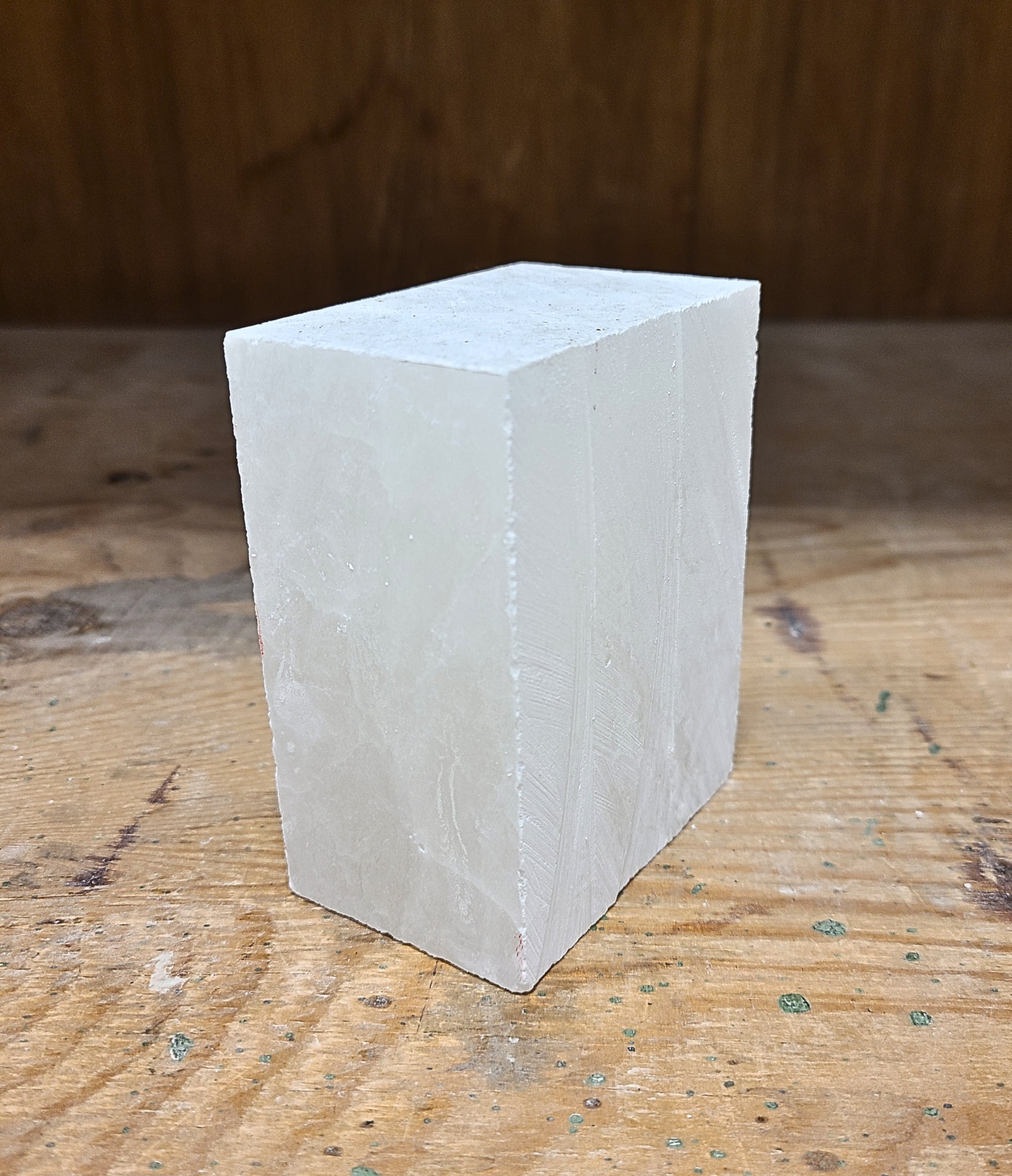 Bloco Premium de Alabastro 4" x 3" x 2"