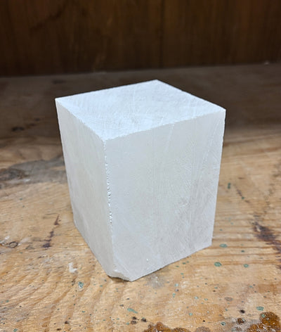 Bloco Premium de Alabastro 4" x 3" x 3"