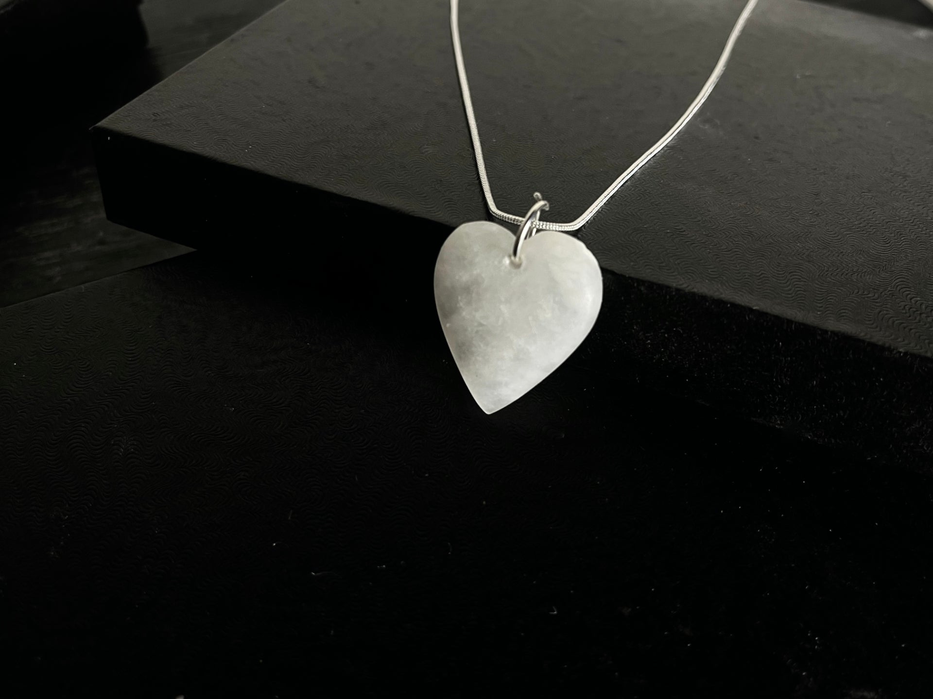 NEW Alabaster Heart Pendant Kit
