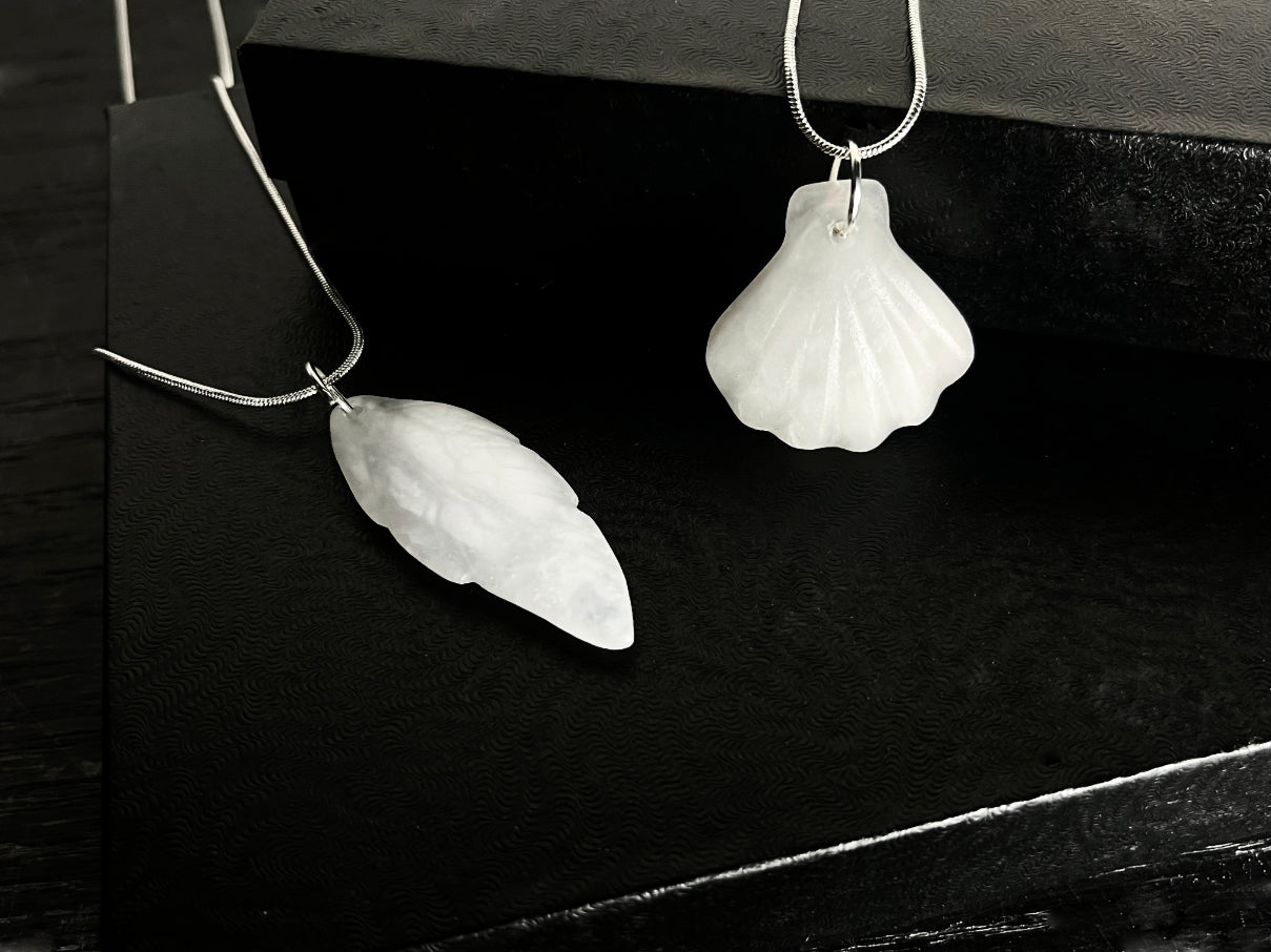 NEW Alabaster Feather Pendant Kit