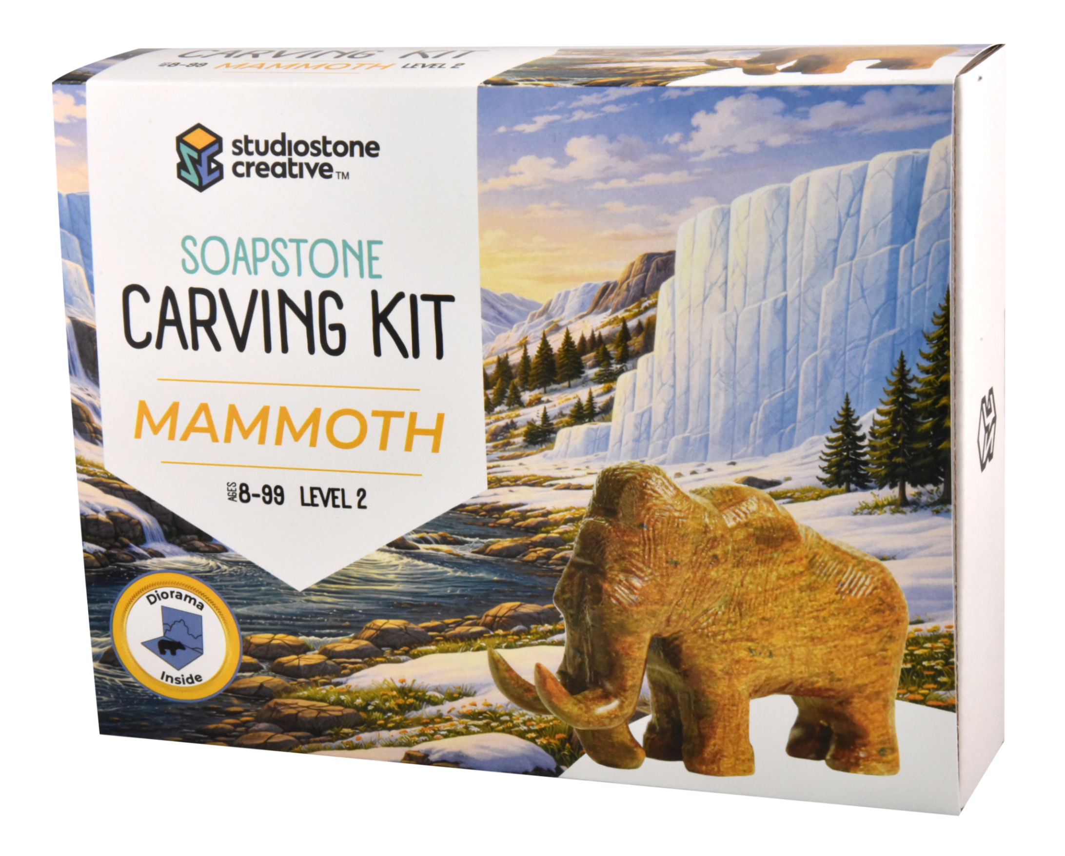 Wooly Mammoth Carving Kit
