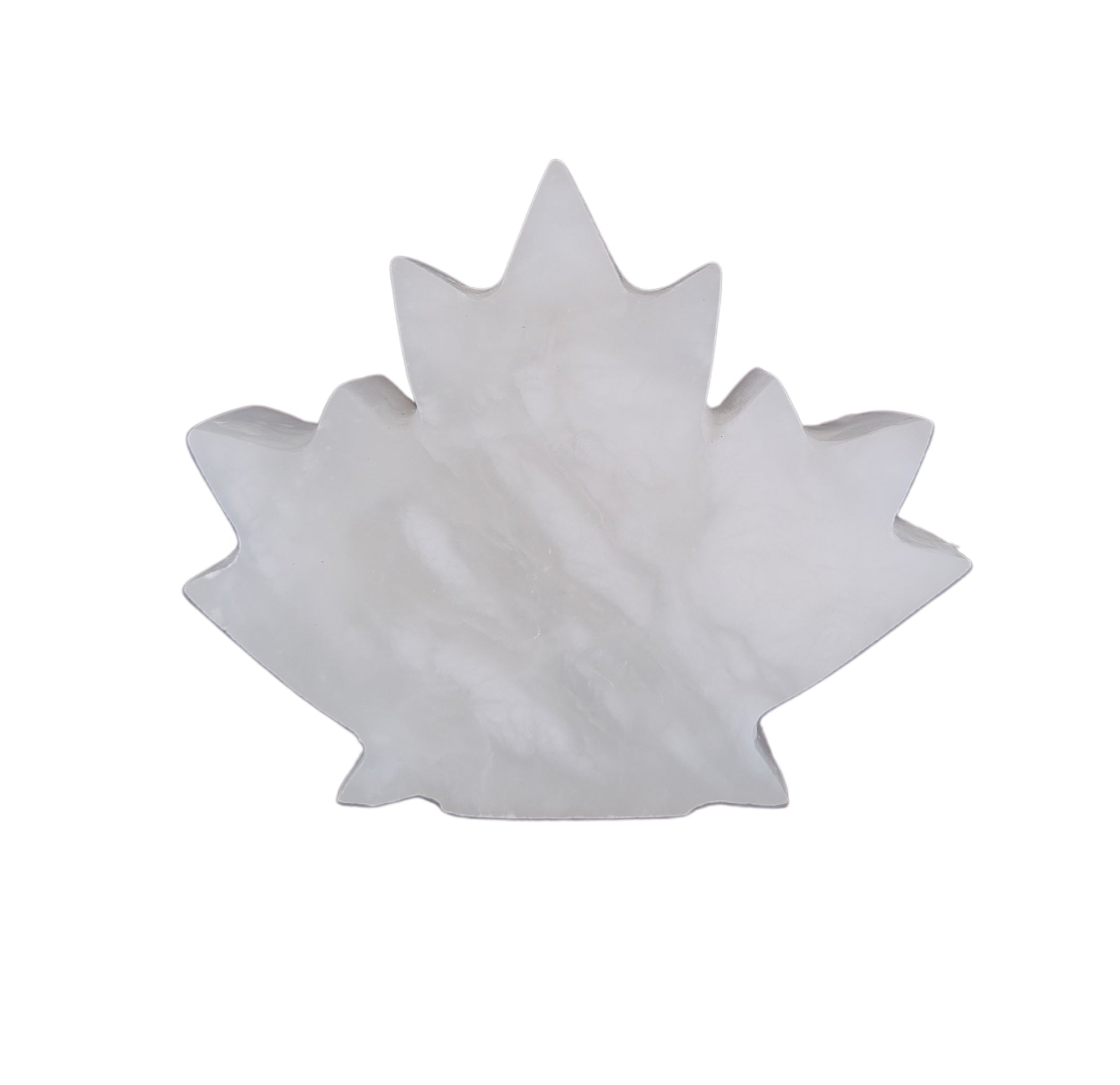 Maple Leaf Alabaster Carving Project