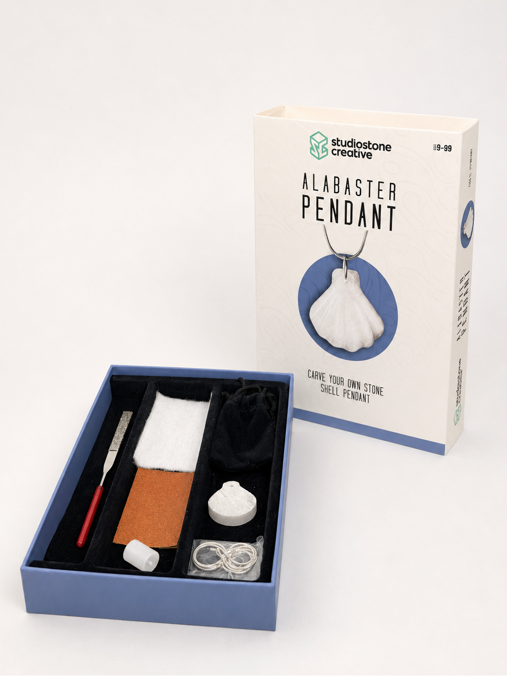 NEW Alabaster Shell Pendant Kit