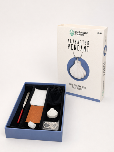 NEW Alabaster Shell Pendant Kit