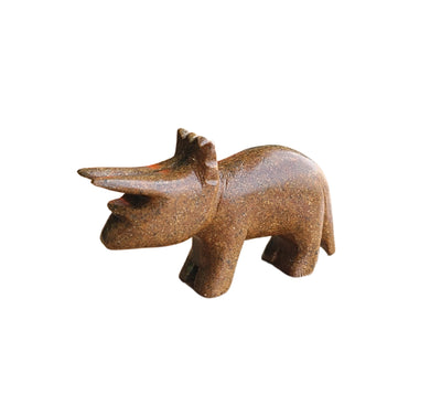 Kit de Escultura em Pedra-sabão – T-Rex e Triceratops
