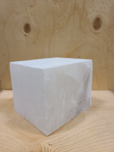 Premium Alabaster Block 5" x 4" x 4"