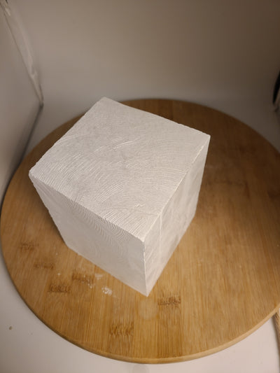 Premium Alabaster Block 5" x 4" x 4"