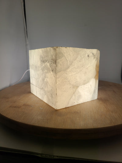 Premium Alabaster Block 5" x 4" x 4"
