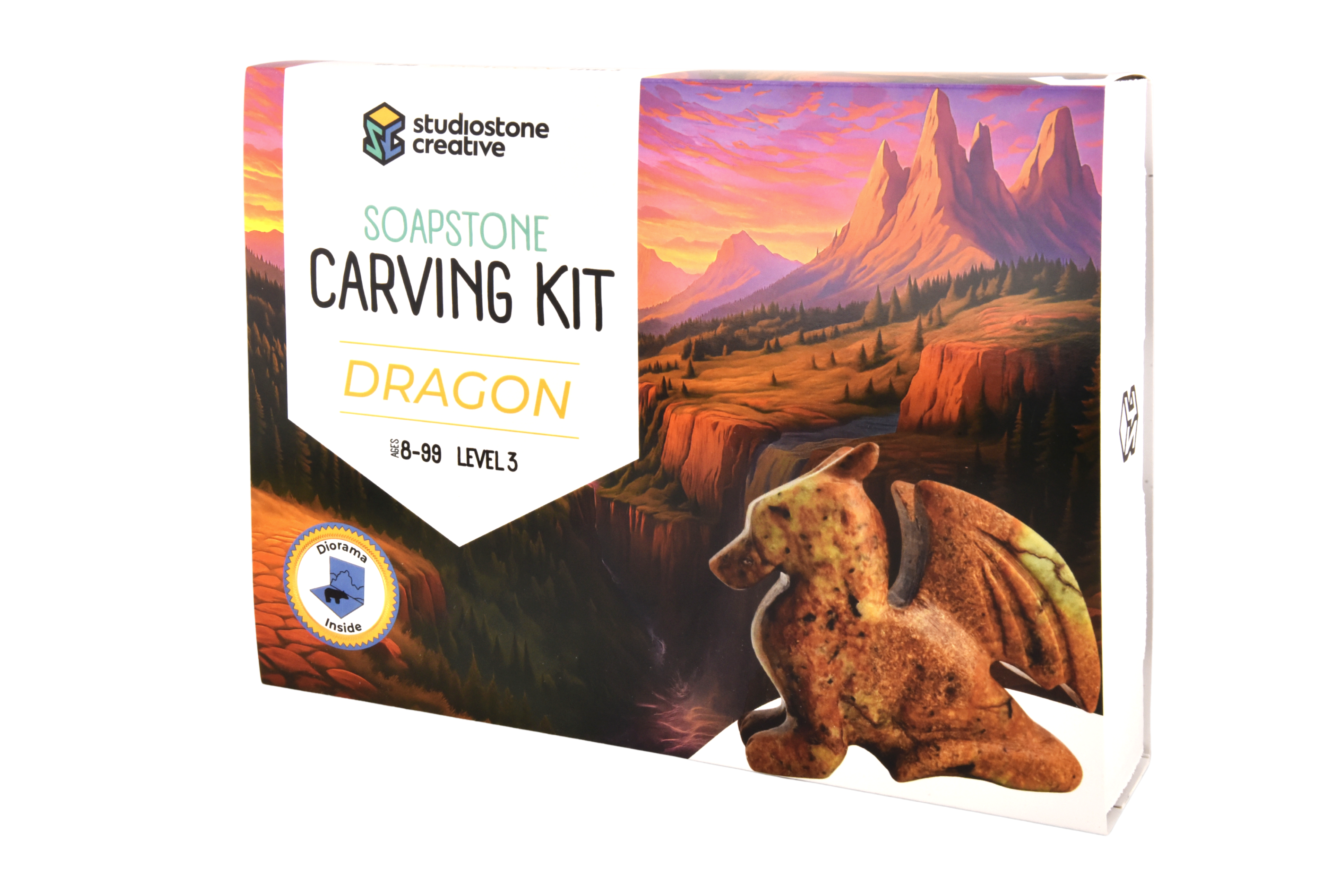 Dragon Soapstone Carving Kit