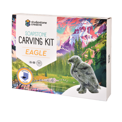 Eagle Soapstone Carving Kit
