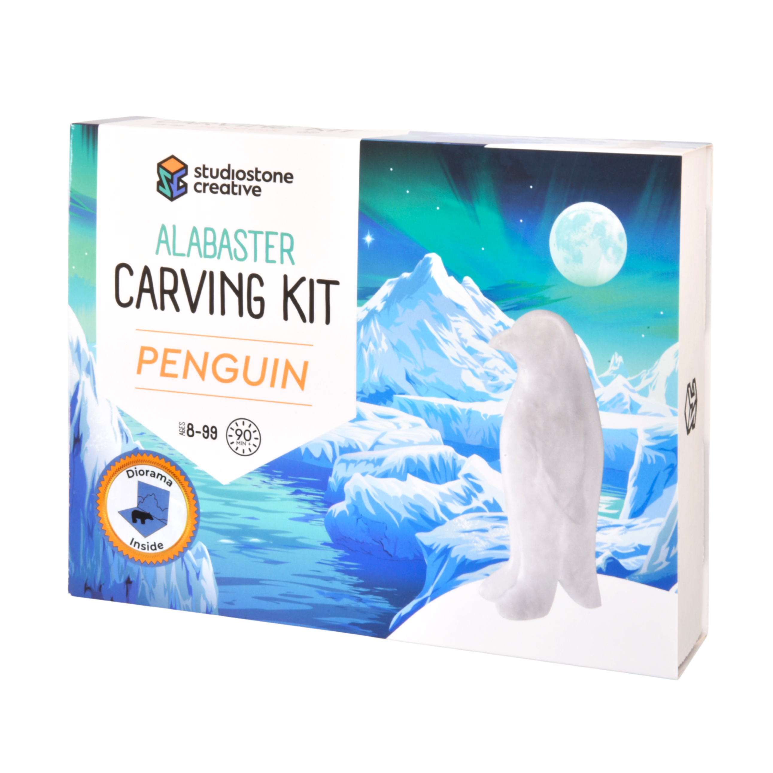 Penguin Alabaster Carving Kit