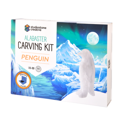 Penguin Alabaster Carving Kit