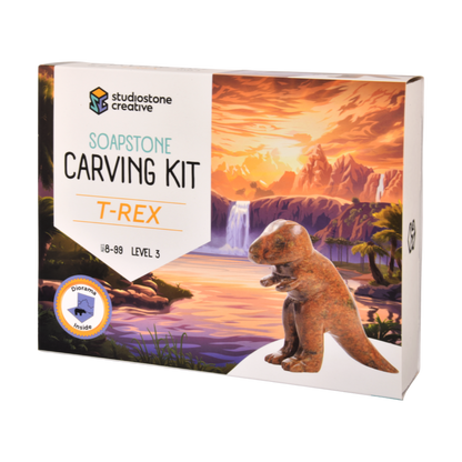 T-Rex Soapstone Carving Kit