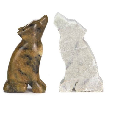 Kit de Escultura em Pedra-sabão – Lobo