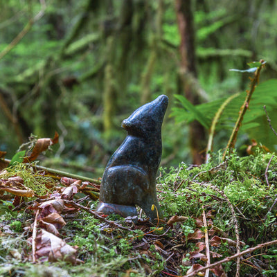 Kit de Escultura em Pedra-sabão – Lobo