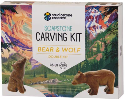 Soapstone Carving Kit and Whittling, Carve Your Own Sculpture, 1 Count -  Kroger